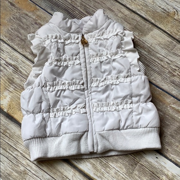 White Puffer Vest
